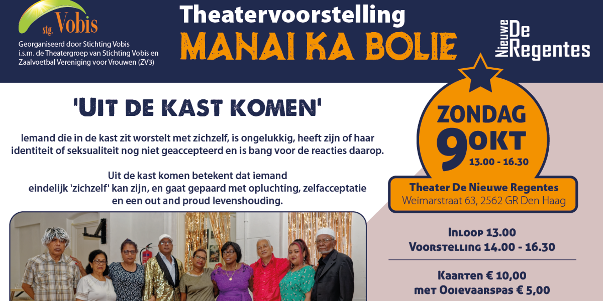 Theatervoorstelling “MANAI KA BOLIE”